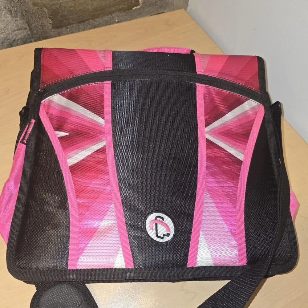 Case It  Binder Full Zipper with Handle and  Shoulder Strap 3 Rings